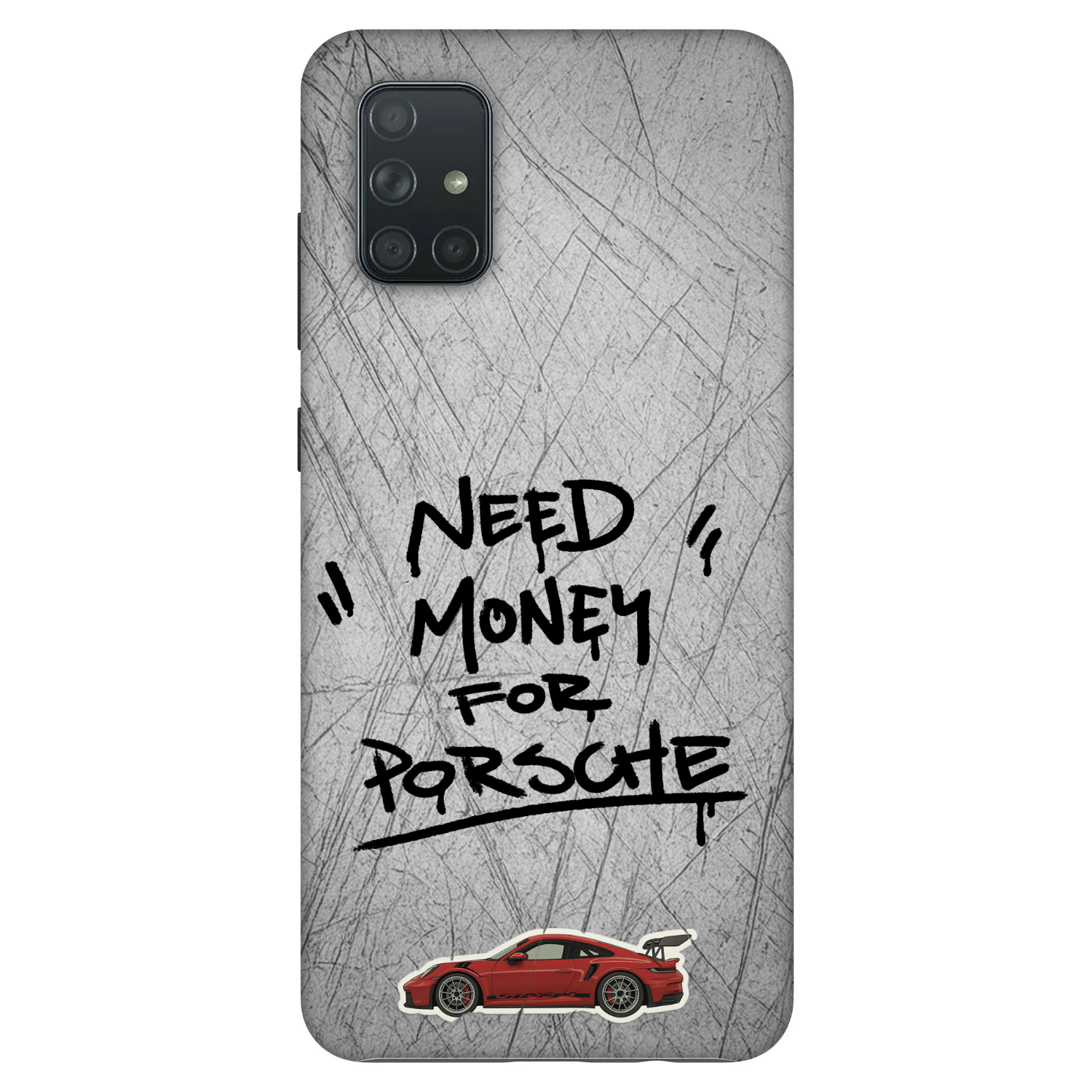 Picasee Fashion Case za Samsung Galaxy A71 A715F - Grey Drift