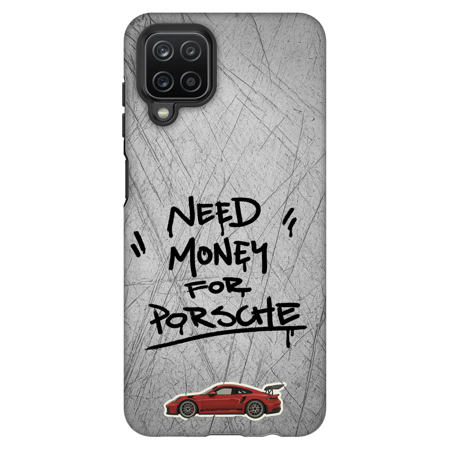 Picasee Fashion Case za Samsung Galaxy A12 A125F - Grey Drift
