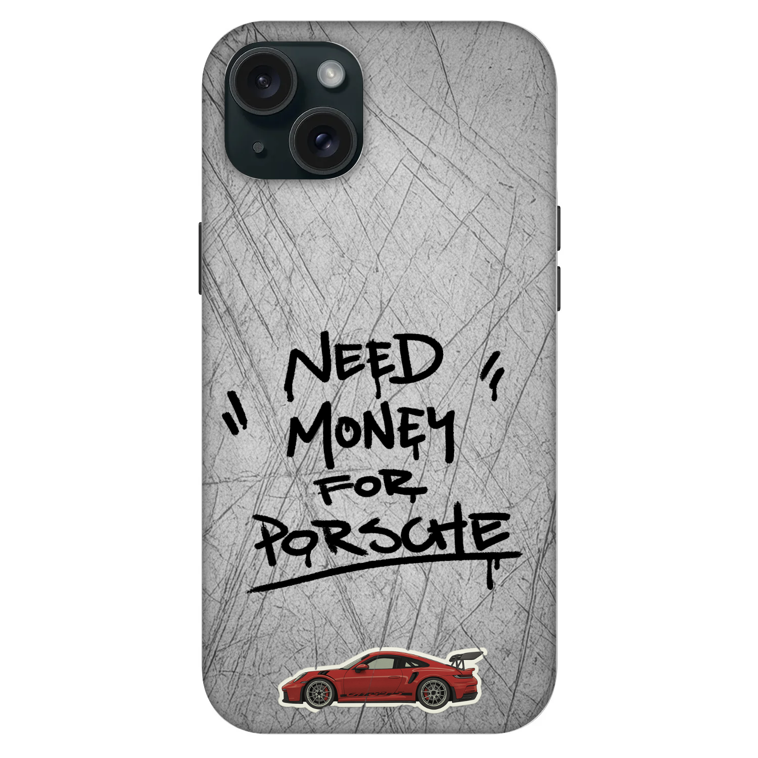 Picasee Fashion Case MagSafe za Apple iPhone 15 Plus - Grey Drift