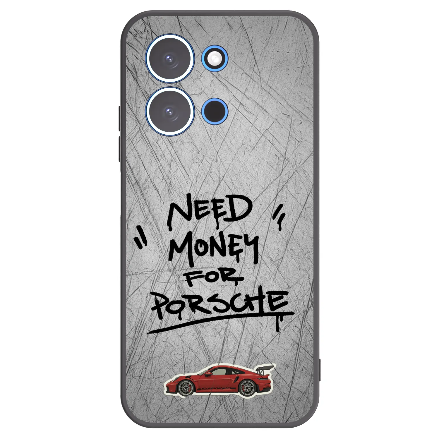 Picasee silikonski črni ovitek za Xiaomi Redmi 15C 4G - Grey Drift