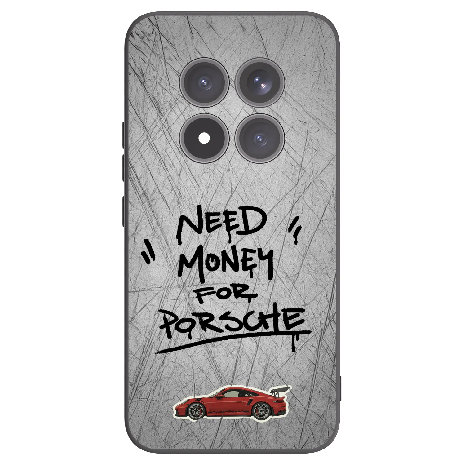 Picasee silikonski črni ovitek za Xiaomi Redmi Note 15 Pro+ - Grey Drift