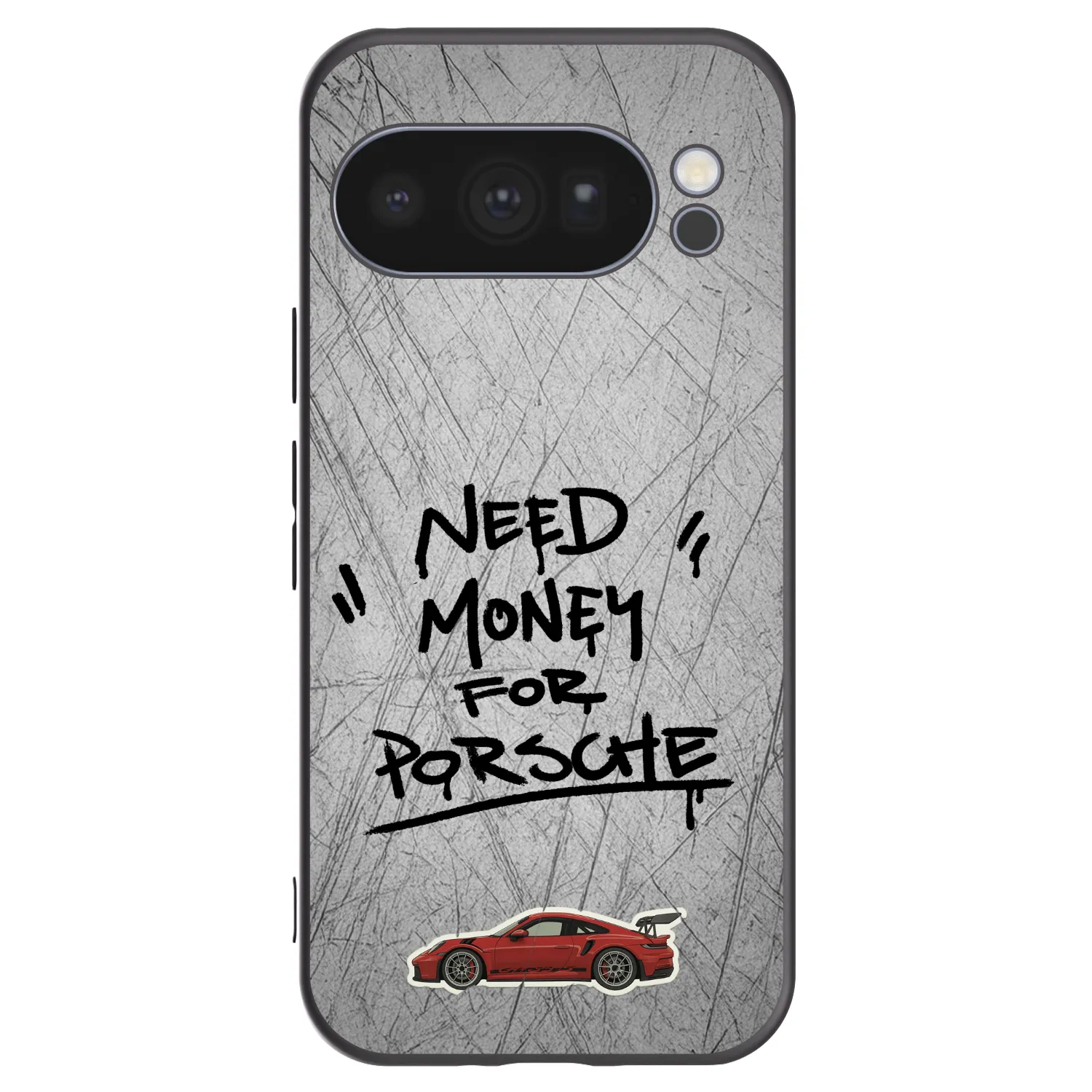 Picasee silikonski črni ovitek za Google Pixel 10 Pro - Grey Drift