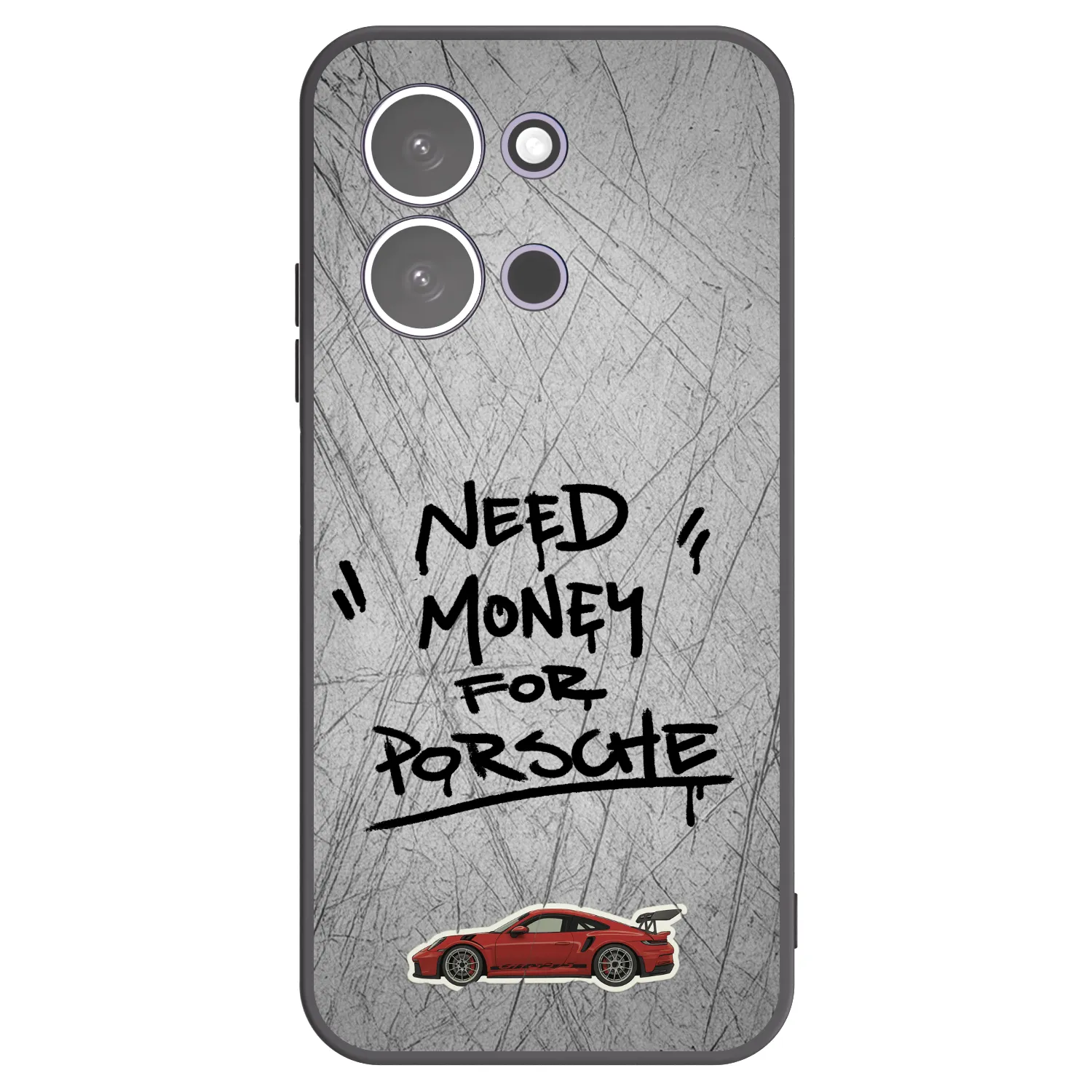 Picasee silikonski črni ovitek za Xiaomi Redmi 15C 5G - Grey Drift