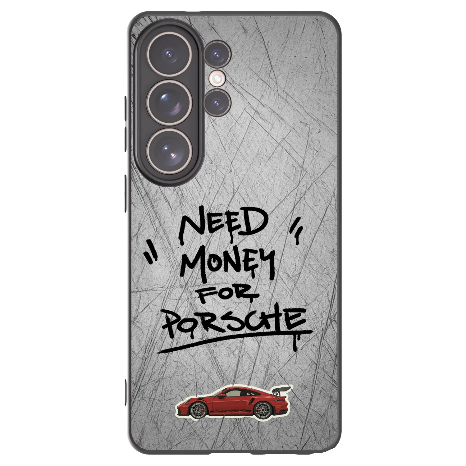 Picasee silikonski črni ovitek za Samsung Galaxy S26 Ultra - Grey Drift