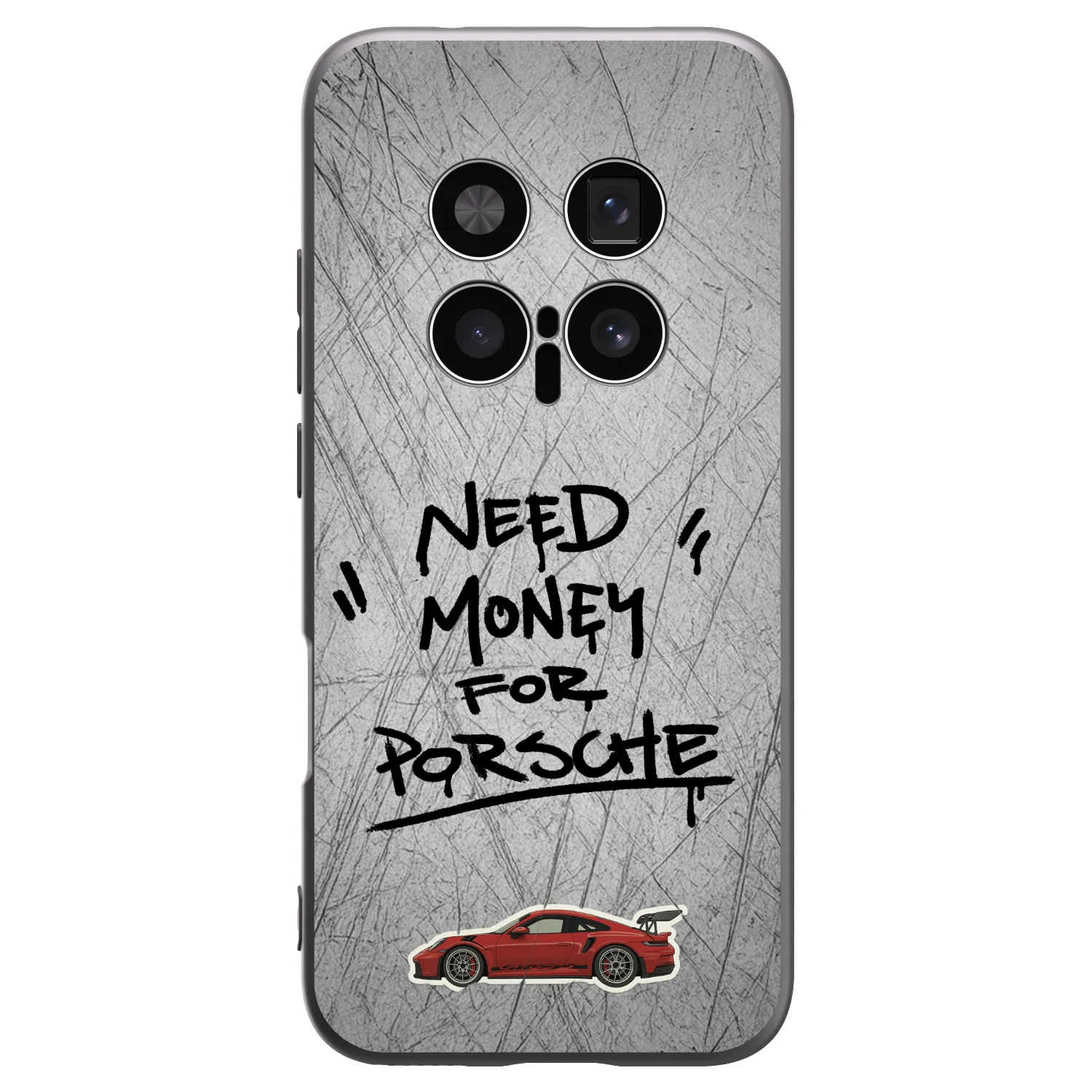Picasee silikonski črni ovitek za Honor Magic8 Pro 5G - Grey Drift
