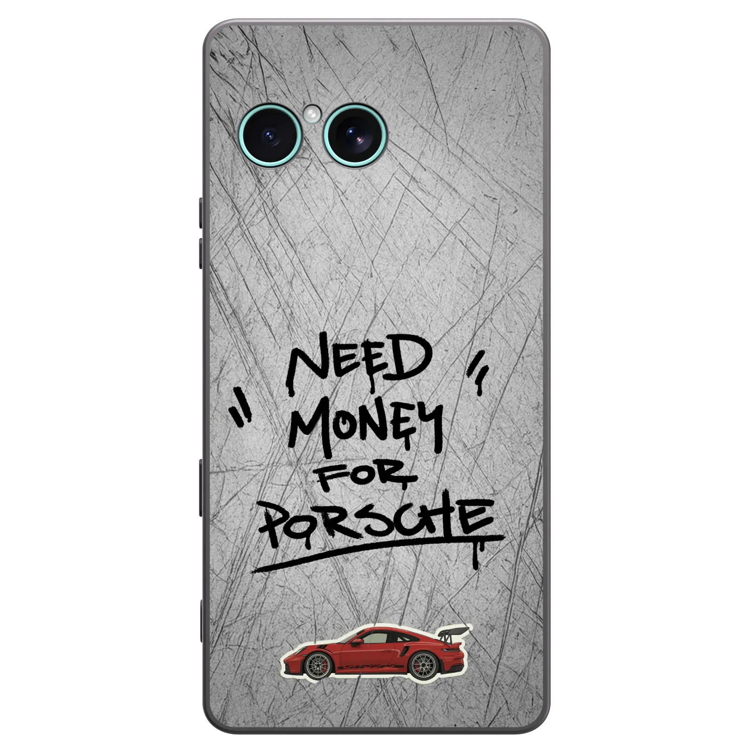 Picasee silikonski črni ovitek za Sony Xperia 10 VII - Grey Drift