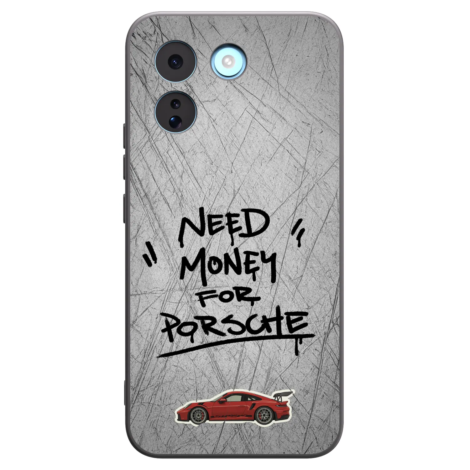Picasee silikonski črni ovitek za Xiaomi Redmi Note 17 Pro MAX 5G - Grey Drift