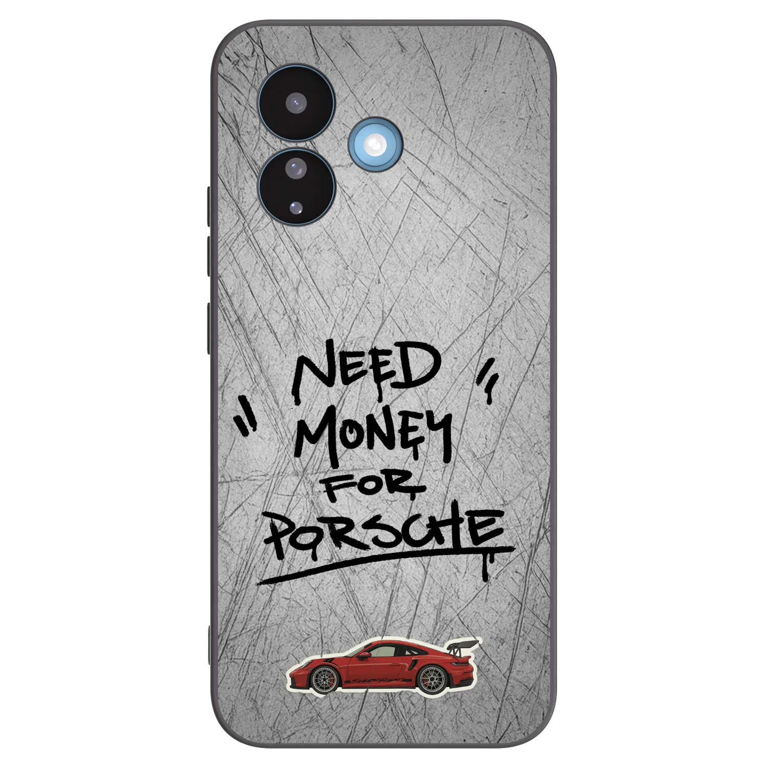 Picasee silikonski črni ovitek za Xiaomi Redmi Note 17 Pro 5G - Grey Drift