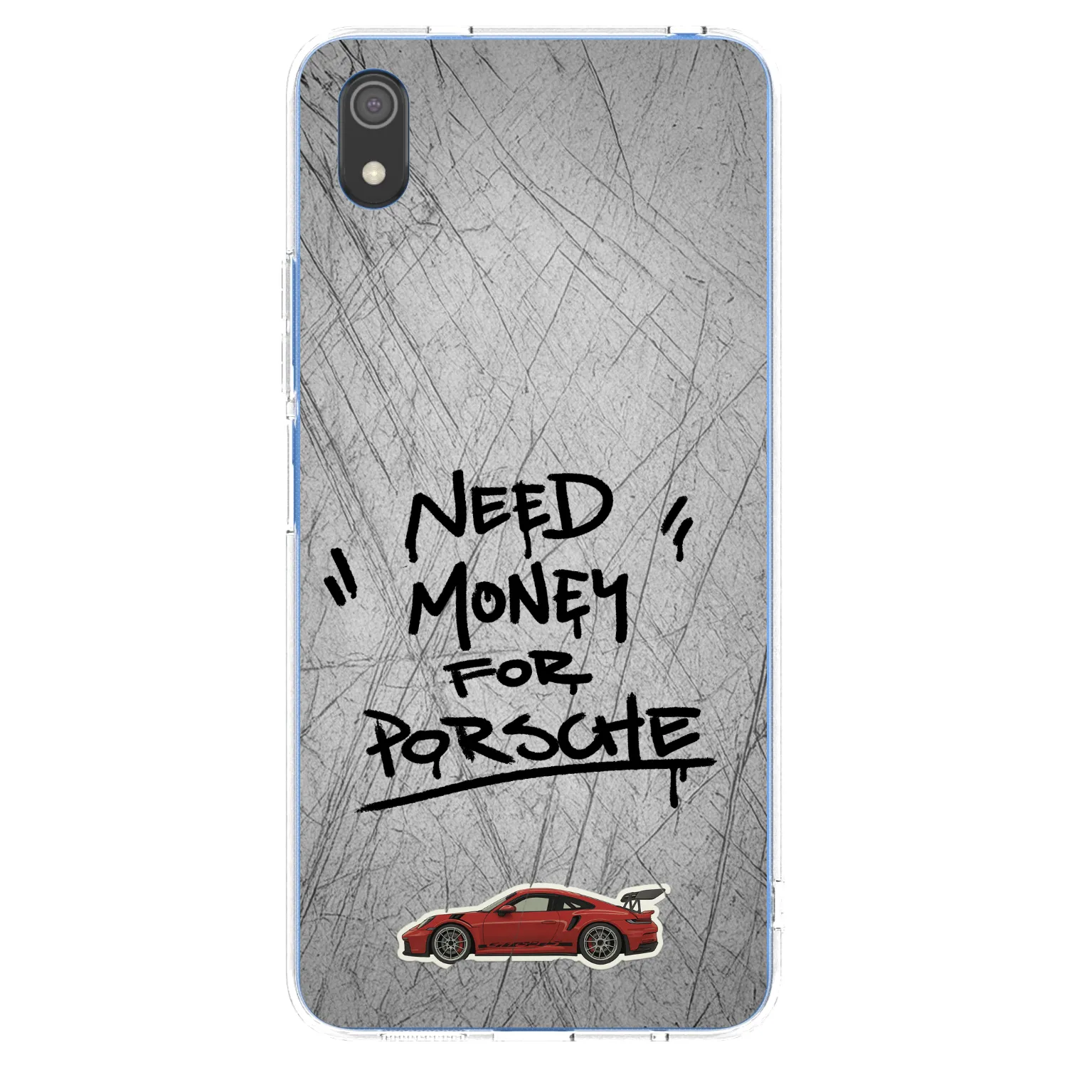 Picasee silikonski prozorni ovitek za Xiaomi Redmi 7A - Grey Drift