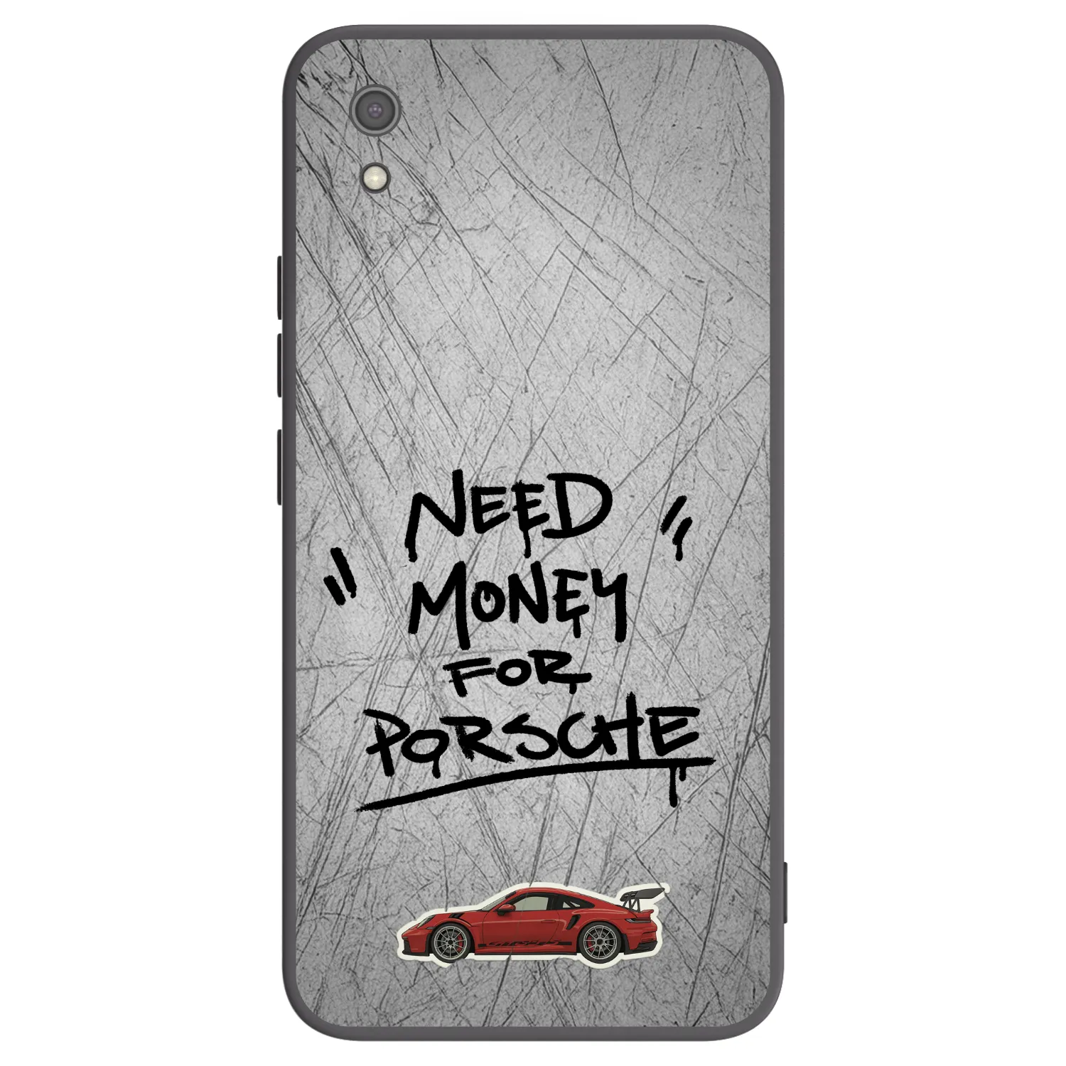 Picasee silikonski črni ovitek za Xiaomi Redmi 7A - Grey Drift