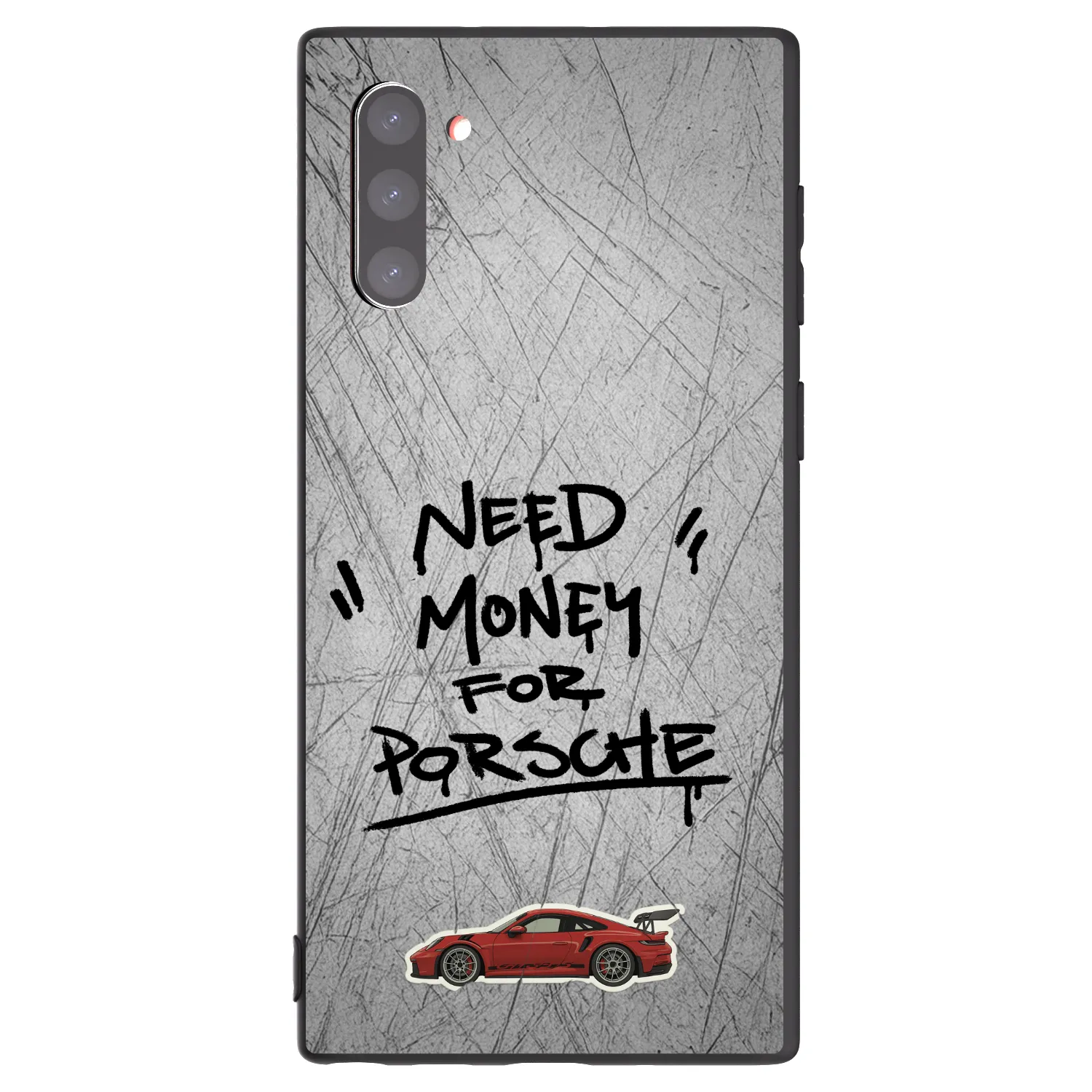 Picasee silikonski črni ovitek za Samsung Galaxy Note 10 N970F - Grey Drift