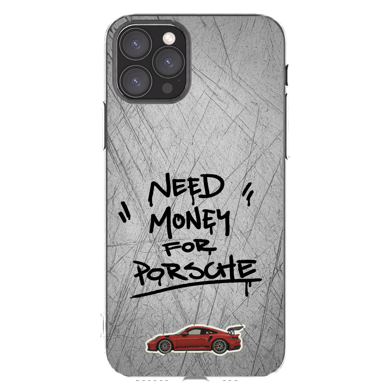Picasee silikonski prozorni ovitek za Apple iPhone 11 Pro - Grey Drift
