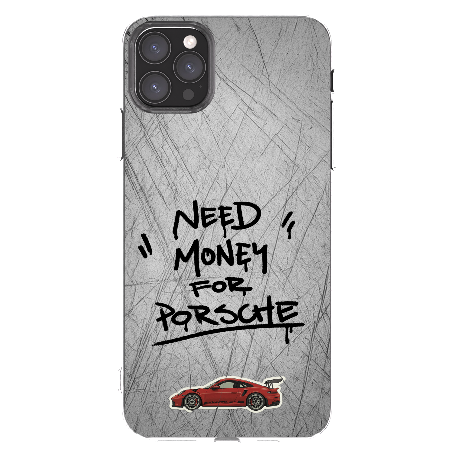 Picasee silikonski prozorni ovitek za Apple iPhone 11 Pro Max - Grey Drift