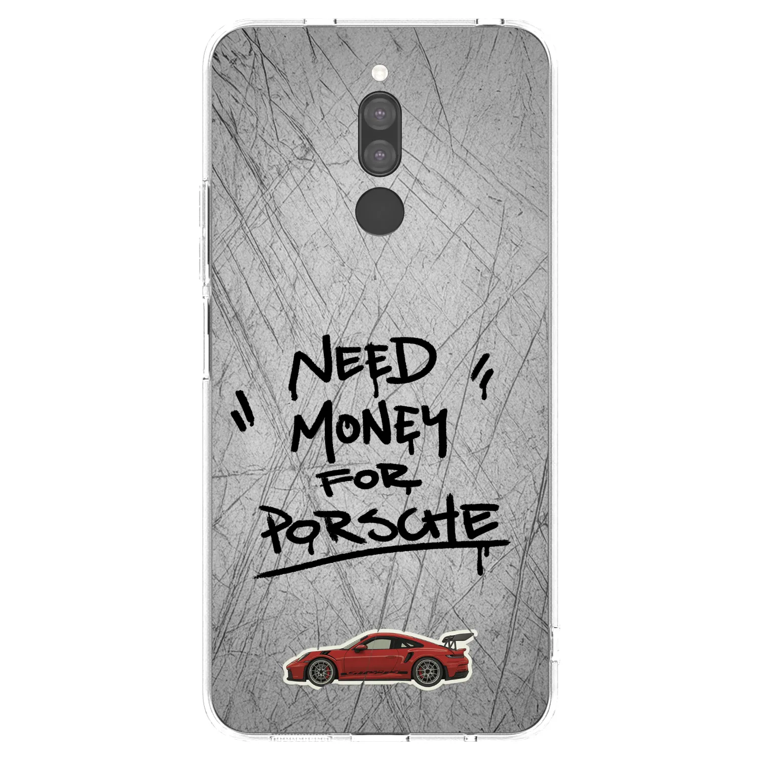 Picasee silikonski prozorni ovitek za Xiaomi Redmi 8 - Grey Drift