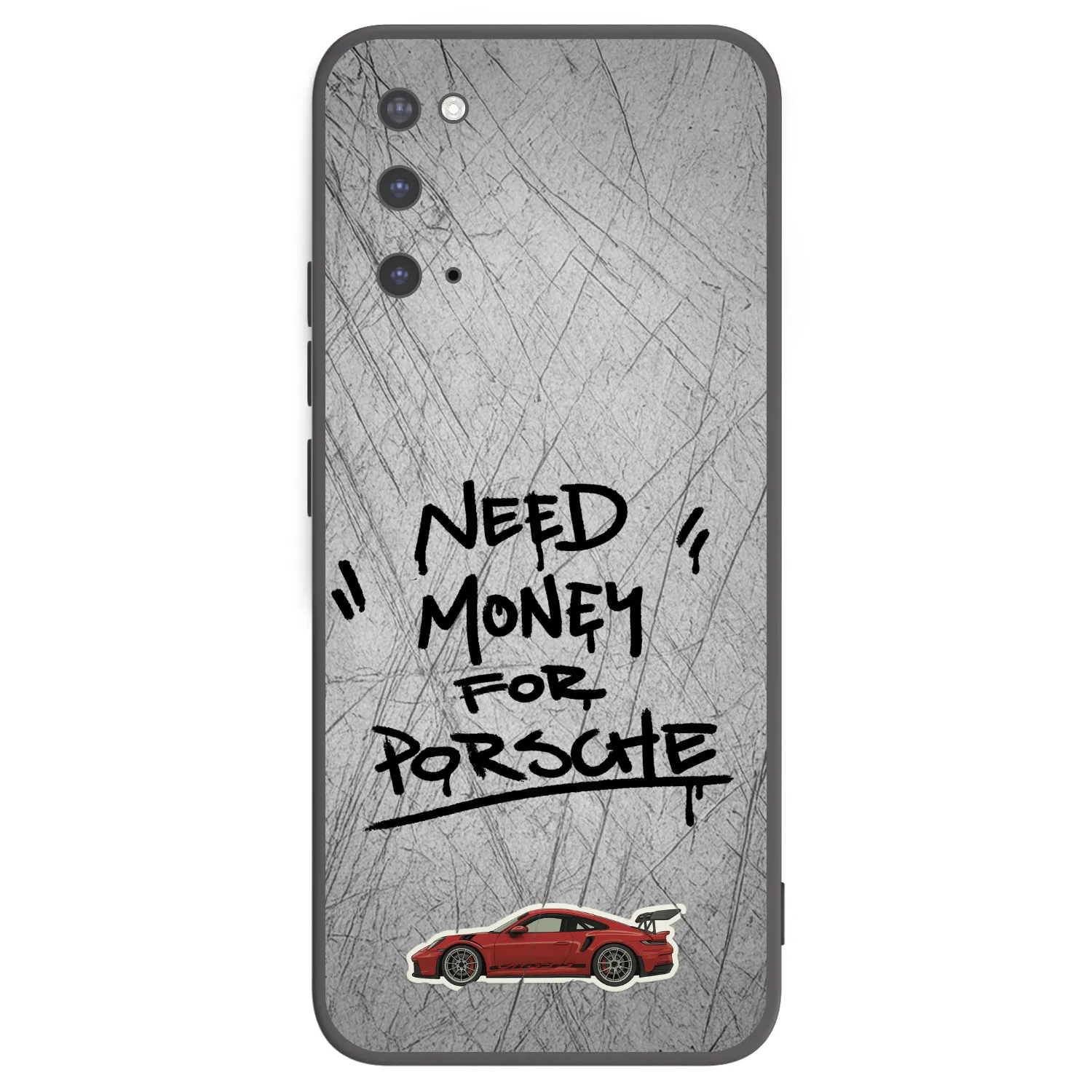 Picasee silikonski črni ovitek za Samsung Galaxy S20 G980F - Grey Drift