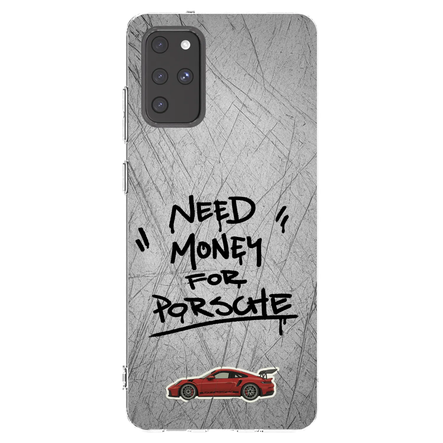 Picasee silikonski prozorni ovitek za Samsung Galaxy S20+ G985F - Grey Drift