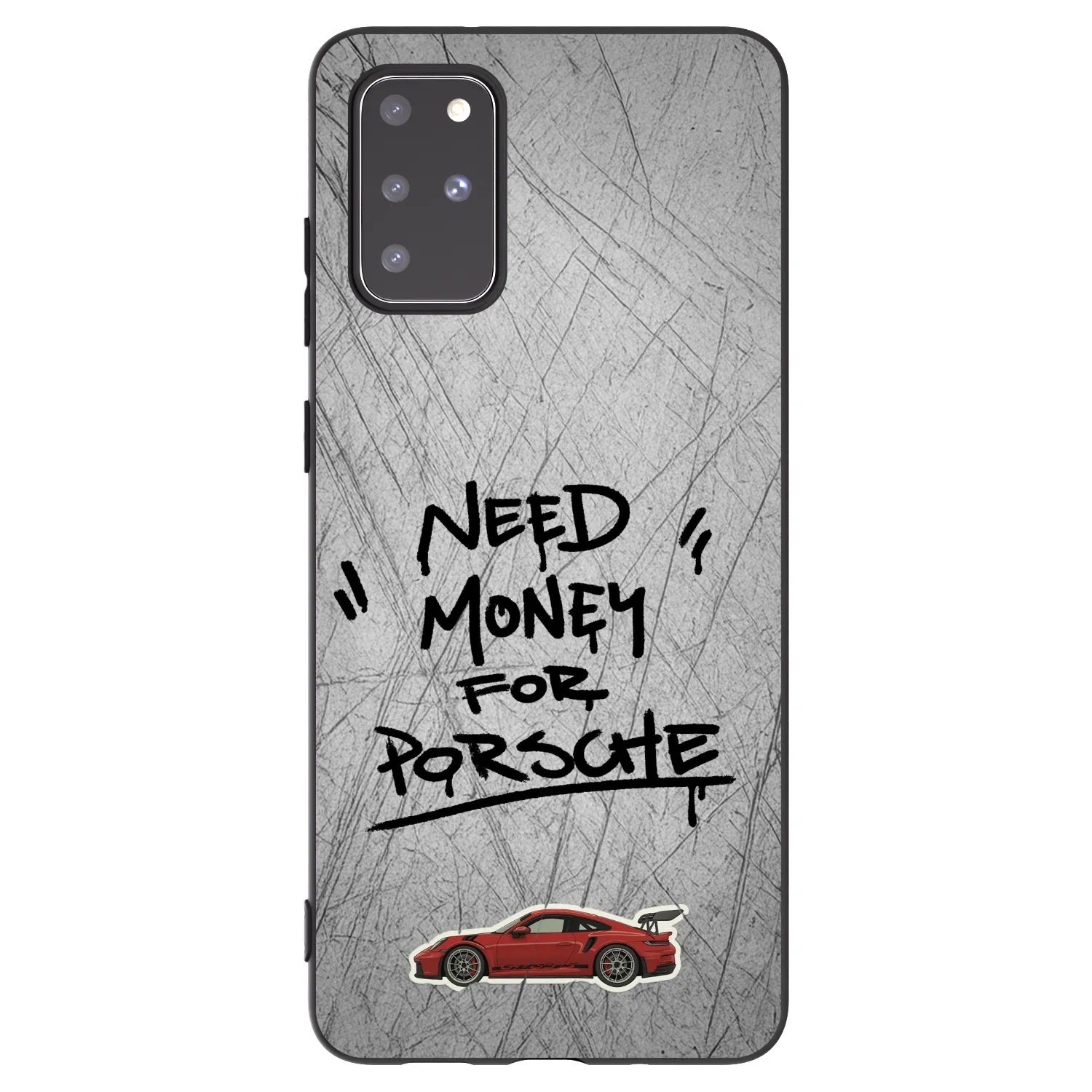 Picasee silikonski črni ovitek za Samsung Galaxy S20+ G985F - Grey Drift