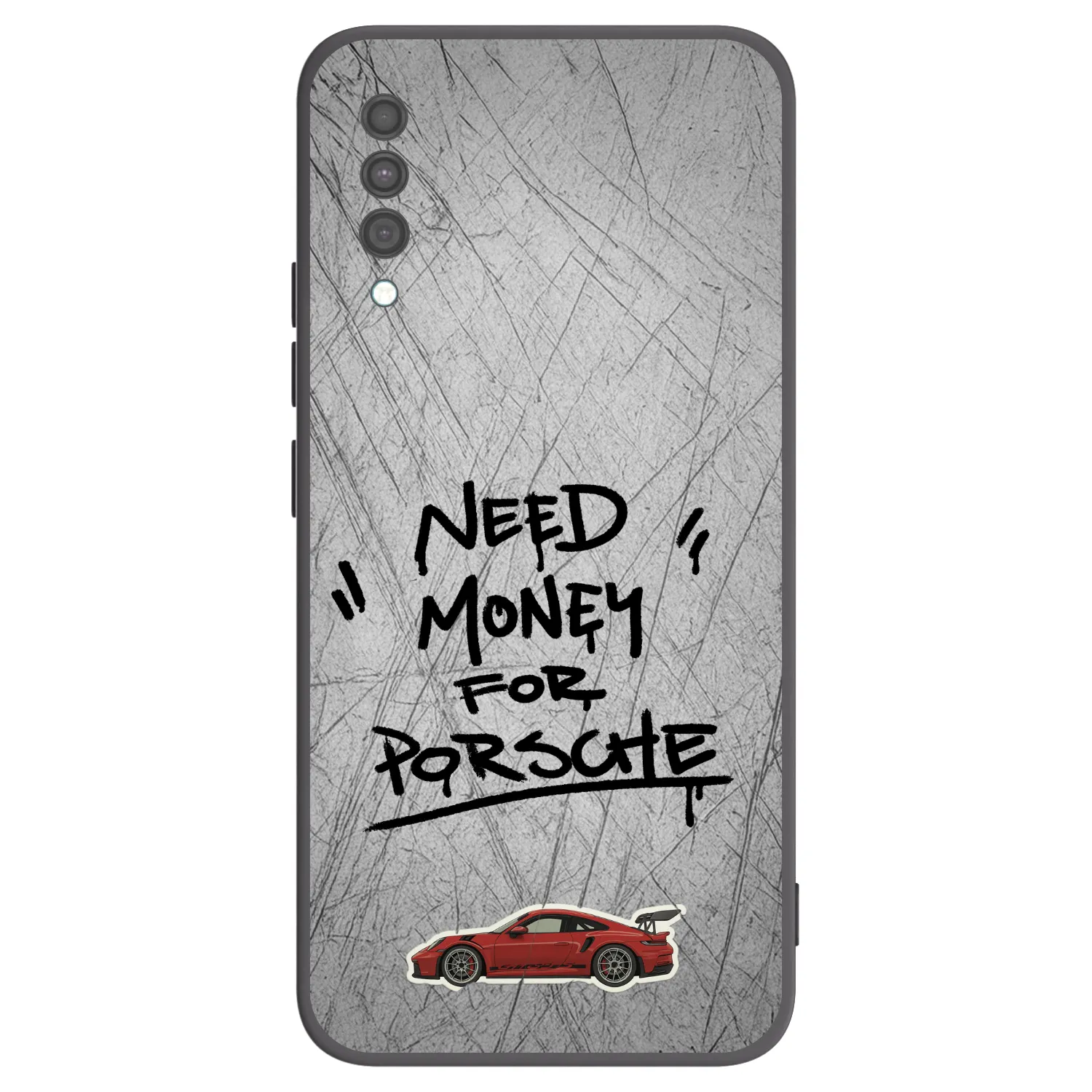 Picasee silikonski črni ovitek za Samsung Galaxy A30s A307F - Grey Drift