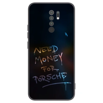 Picasee silikonski črni ovitek za Xiaomi Redmi 9 - Neon Nights