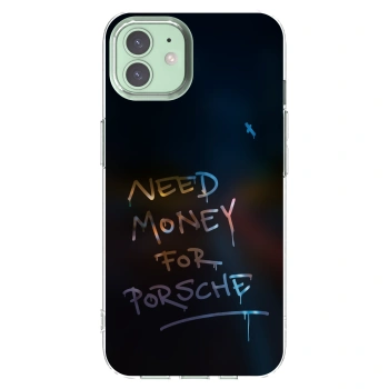 Picasee silikonski prozorni ovitek za Apple iPhone 12 - Neon Nights