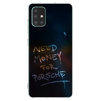 Picasee silikonski prozorni ovitek za Samsung Galaxy M51 M515F - Neon Nights