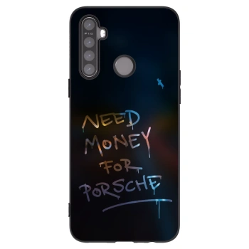 Picasee silikonski črni ovitek za Realme 6i - Neon Nights