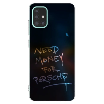 Picasee silikonski prozorni ovitek za Samsung Galaxy M31s - Neon Nights