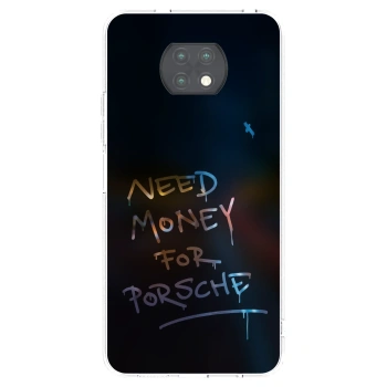Picasee silikonski prozorni ovitek za Xiaomi Redmi Note 9T - Neon Nights