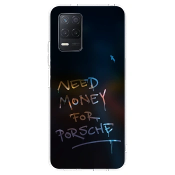 Picasee silikonski prozorni ovitek za Realme 8 5G - Neon Nights