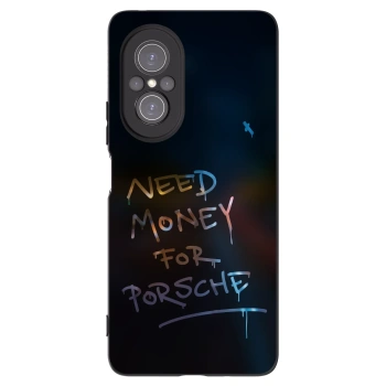 Picasee silikonski črni ovitek za Huawei Nova 9 SE - Neon Nights