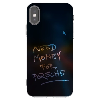 Picasee silikonski prozorni ovitek za Apple iPhone X/XS - Neon Nights
