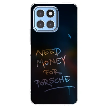Picasee silikonski prozorni ovitek za Honor X8 5G - Neon Nights