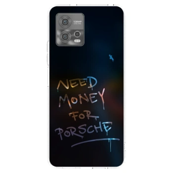 Picasee silikonski prozorni ovitek za Motorola Moto G72 - Neon Nights