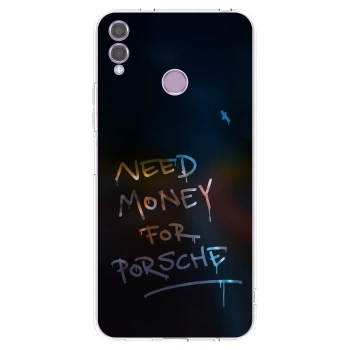 Picasee silikonski prozorni ovitek za Honor 8X - Neon Nights