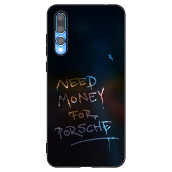 Picasee silikonski črni ovitek za Huawei P20 Pro - Neon Nights