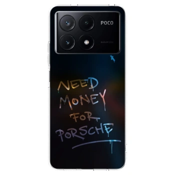 Picasee silikonski prozorni ovitek za Xiaomi Poco X6 Pro - Neon Nights