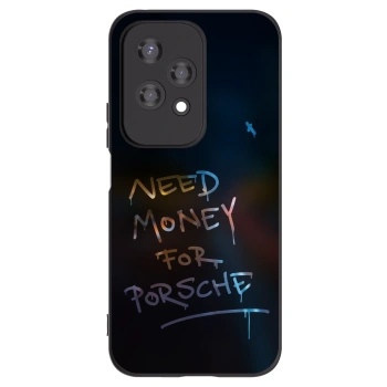 Picasee silikonski črni ovitek za Honor 200 Lite - Neon Nights