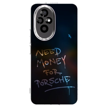 Picasee silikonski prozorni ovitek za Honor 200 5G - Neon Nights