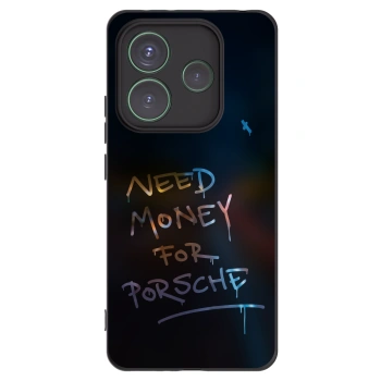 Picasee silikonski črni ovitek za Xiaomi Redmi Note 14 5G - Neon Nights