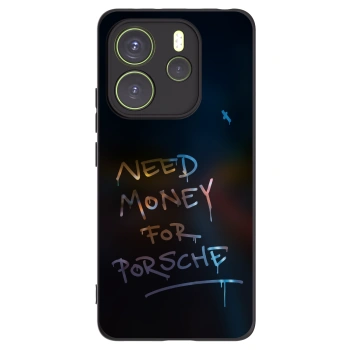 Picasee silikonski črni ovitek za Xiaomi Redmi Note 14 4G - Neon Nights