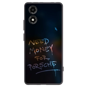 Picasee silikonski črni ovitek za Motorola Moto E14 - Neon Nights