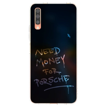 Picasee silikonski prozorni ovitek za Samsung Galaxy A70 A705F - Neon Nights
