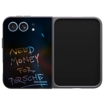 Picasee silikonski črni ovitek za Apple iPhone Duo - Neon Nights
