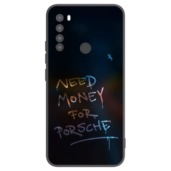 Picasee silikonski črni ovitek za Xiaomi Redmi Note 8 - Neon Nights