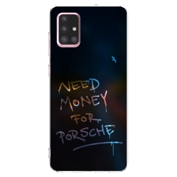 Picasee silikonski prozorni ovitek za Samsung Galaxy A71 A715F - Neon Nights