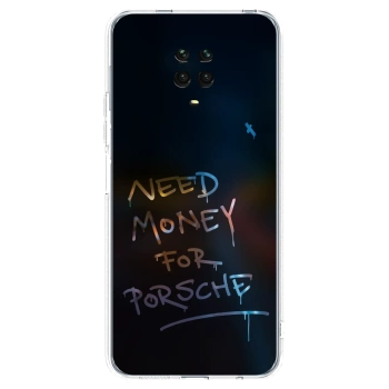 Picasee silikonski prozorni ovitek za Xiaomi Redmi Note 9 Pro - Neon Nights