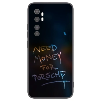 Picasee silikonski črni ovitek za Xiaomi Mi Note 10 Lite - Neon Nights