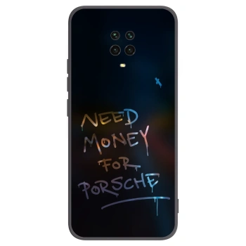 Picasee silikonski črni ovitek za Xiaomi Redmi Note 9S - Neon Nights