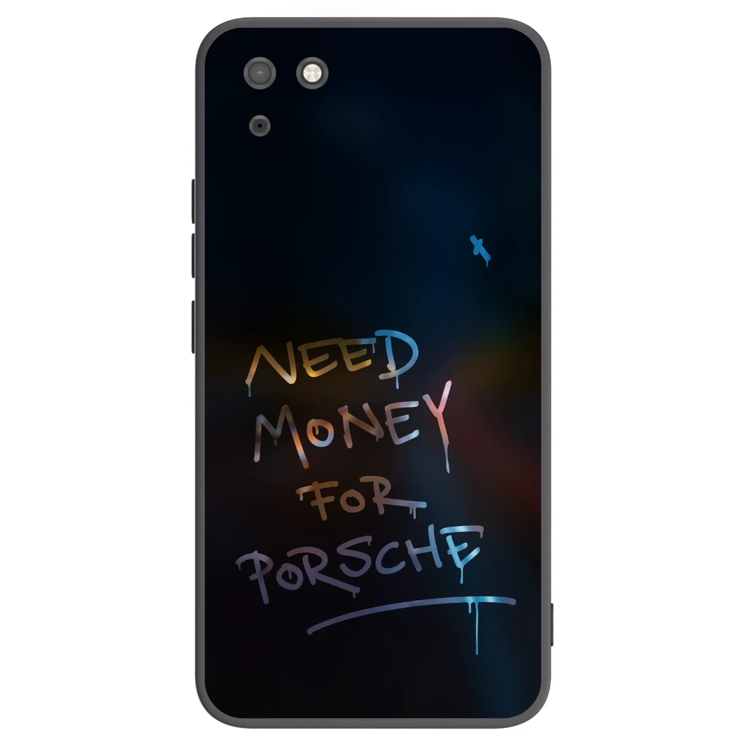 Picasee silikonski črni ovitek za Huawei Y5P - Neon Nights