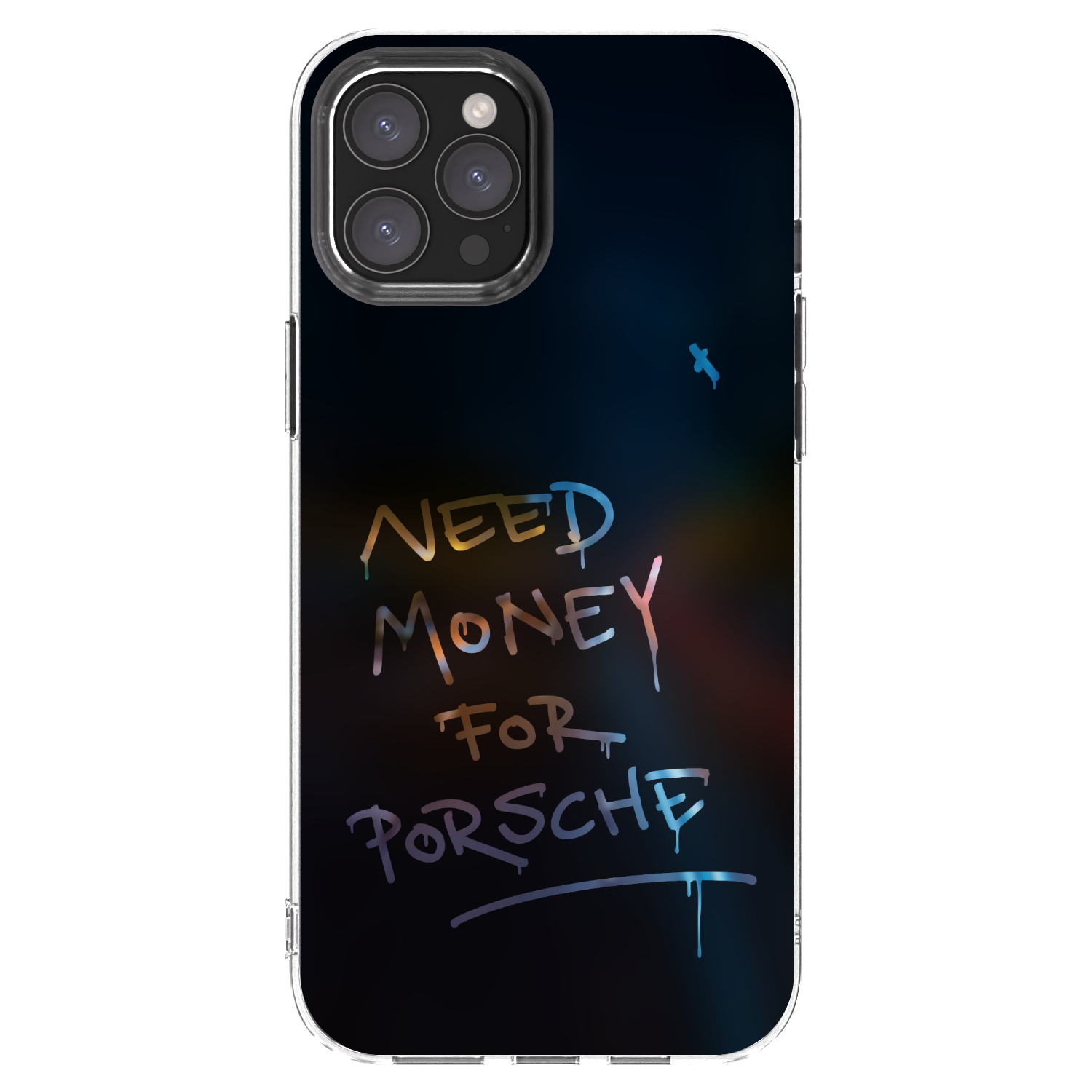 Picasee silikonski prozorni ovitek za Apple iPhone 12 Pro Max - Neon Nights